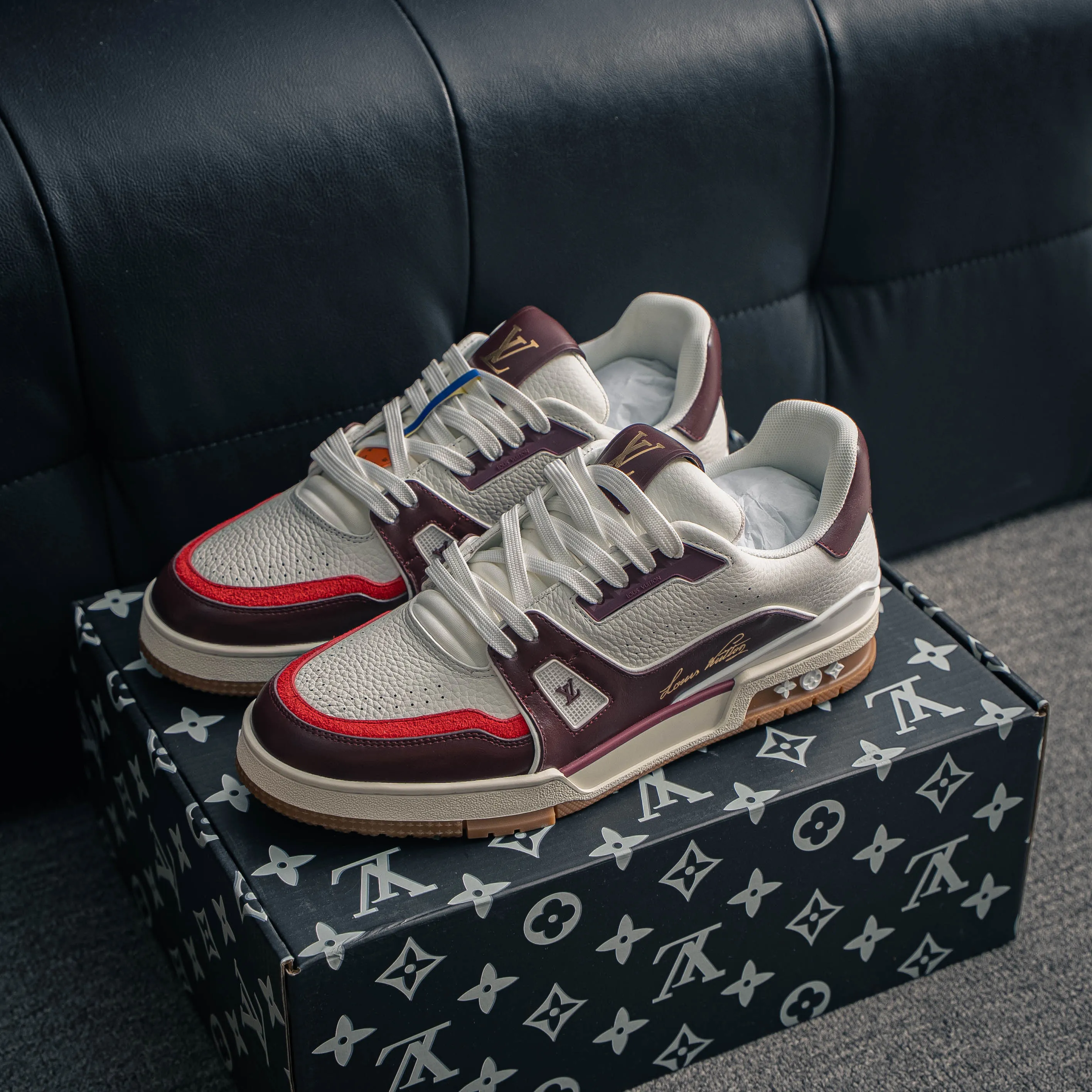 【YS 】 Premium LOUIS VUITTON LV Trainer ✦ ，Shoes ✦ 、 、 ✦ ✦